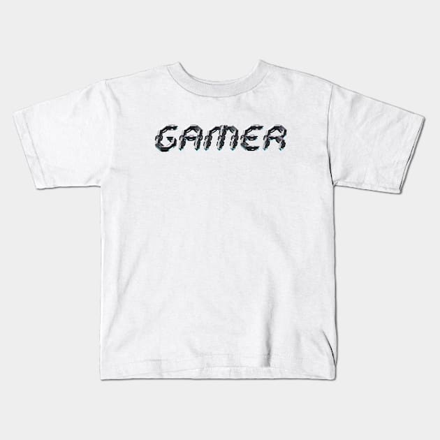 GAMER Kids T-Shirt by Impurefect